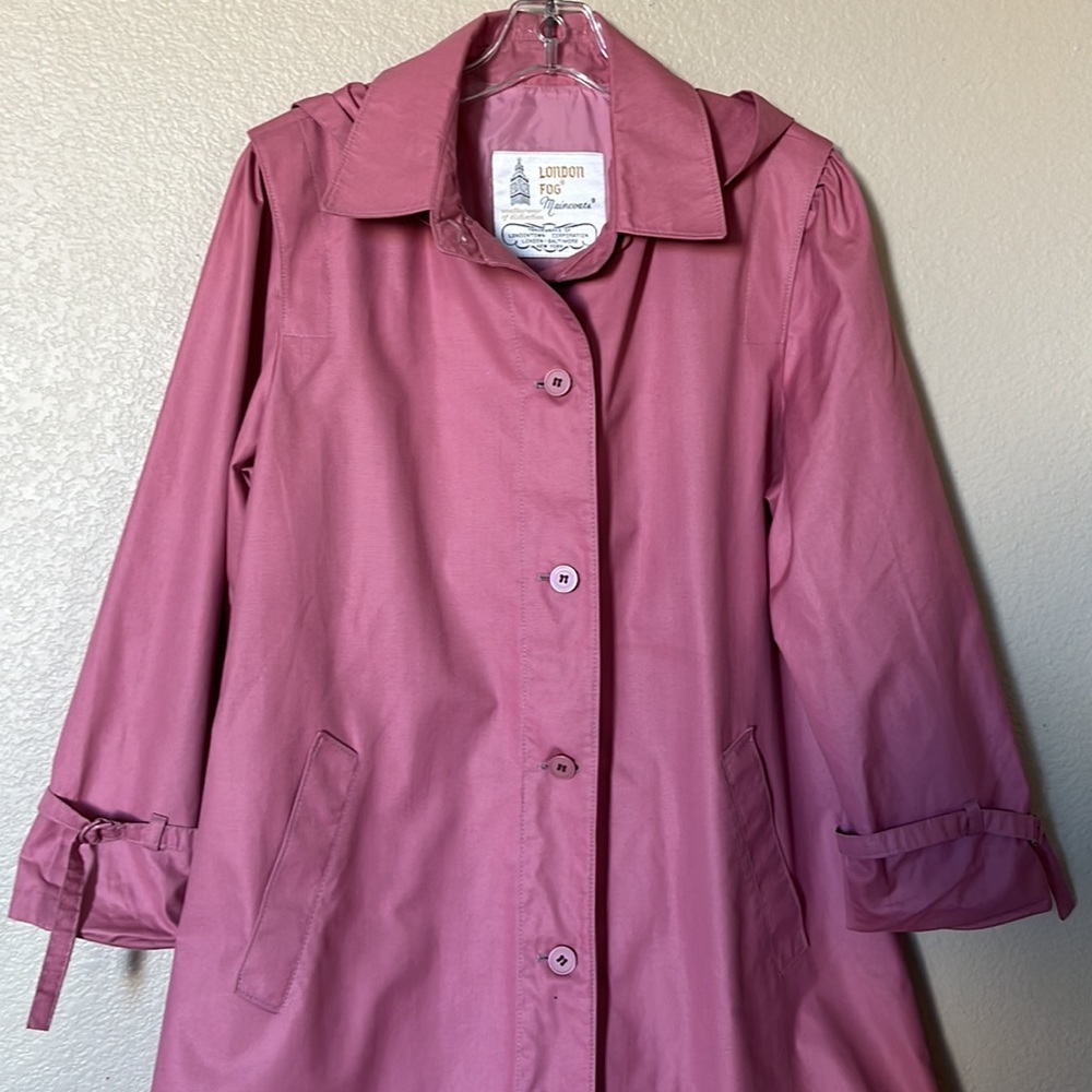 London Fog Jacket sz 10P - Picture 3 of 10